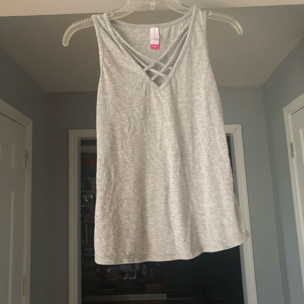 Crisscross tank top